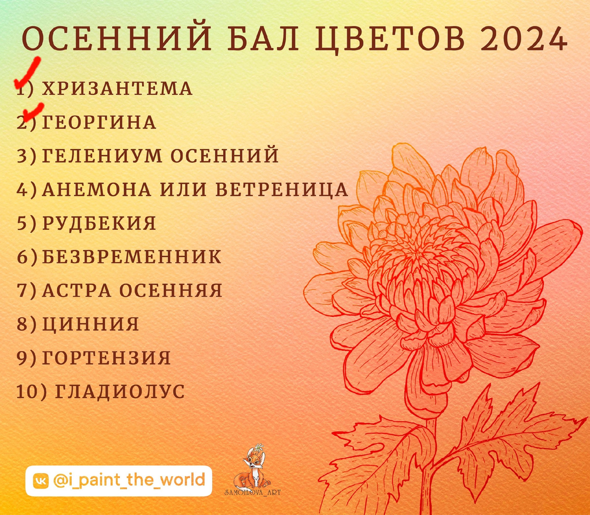 Постер марафона 