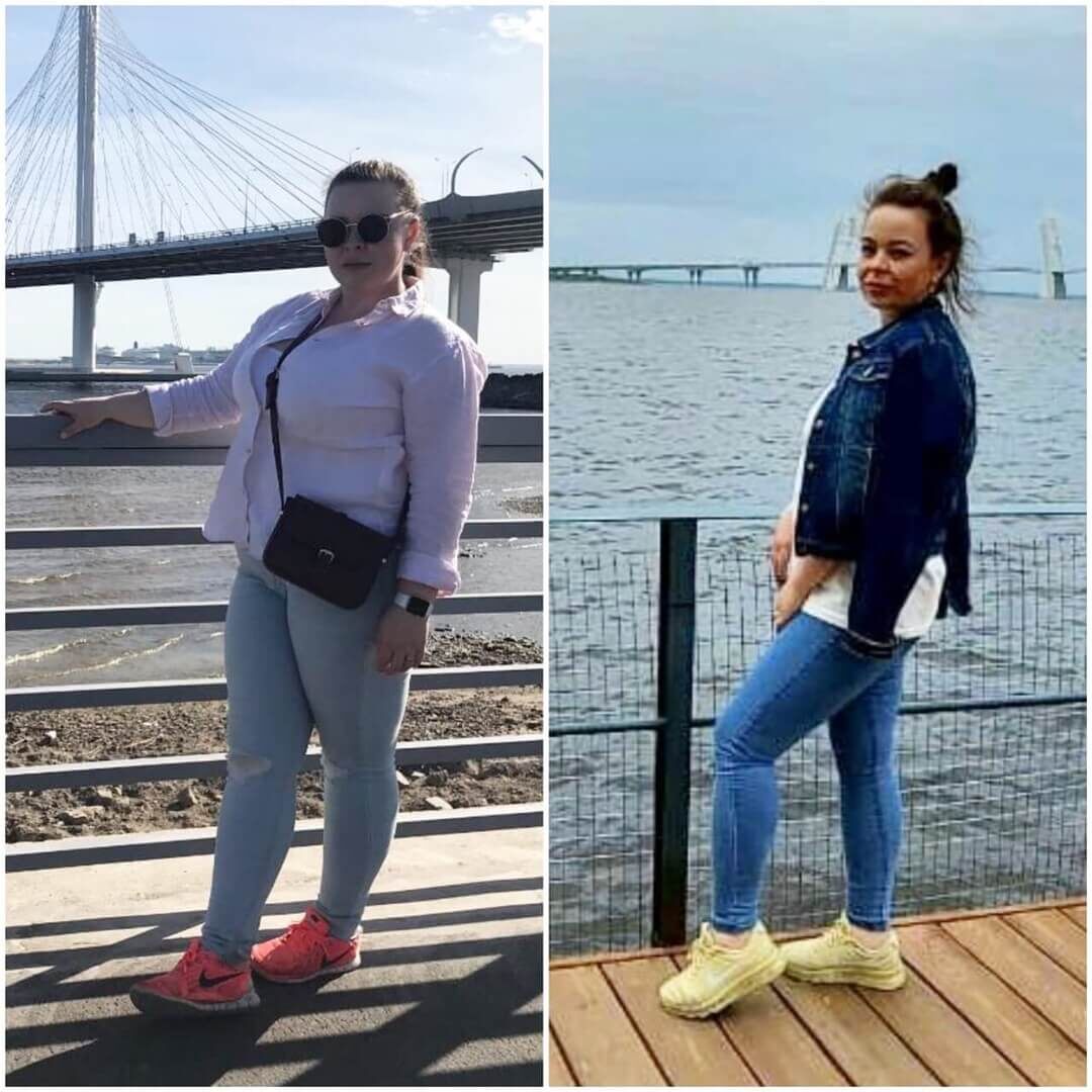 Юлия до и после — минус 29 кг