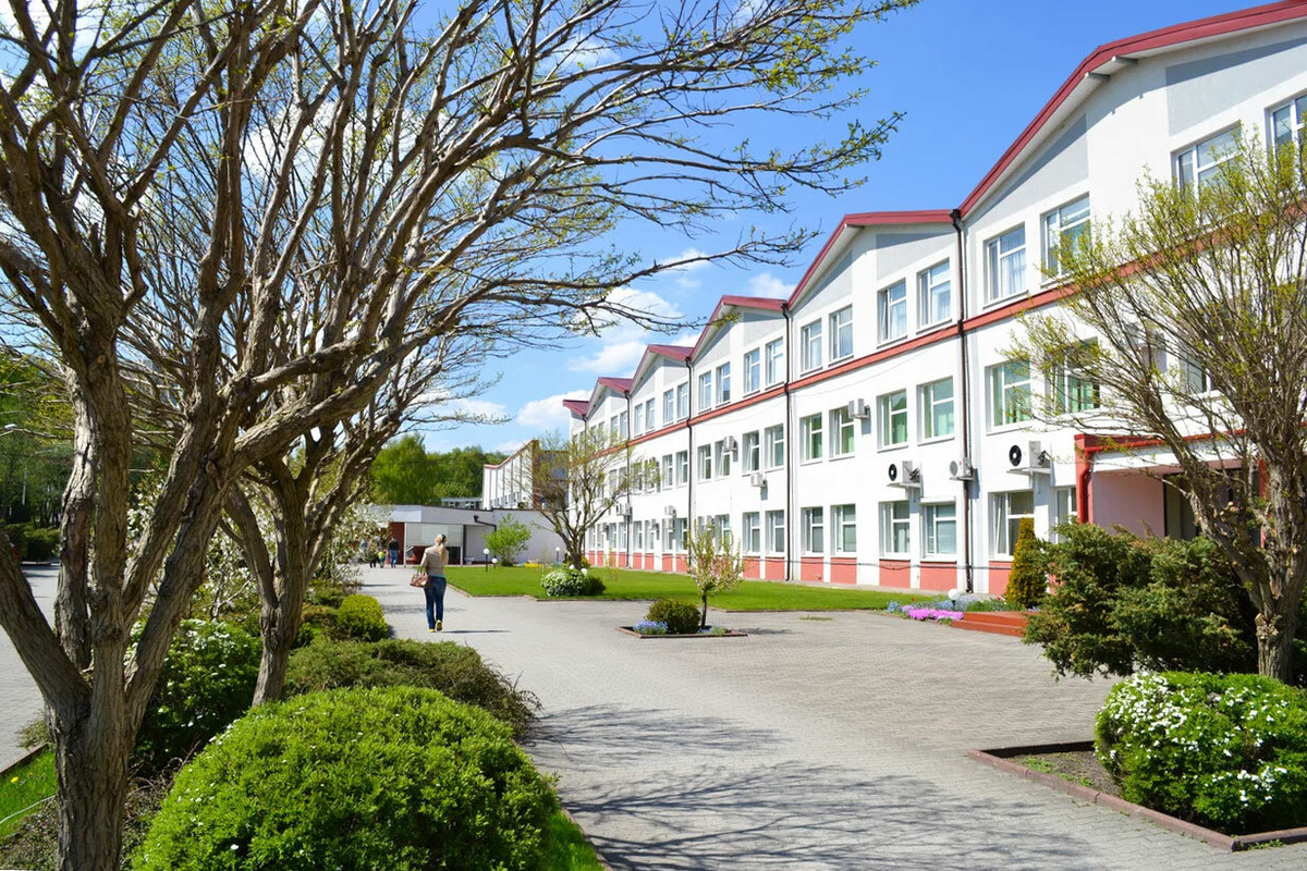 У санатория большая благоустроенная территория для прогулок, близко Балтийское море — можно наслаждаться чистым воздухом и шумом волн. Дойти получится буквально за 2–3 минуты. Фото: «Янтарный берег» /  Яндекс Путешествия