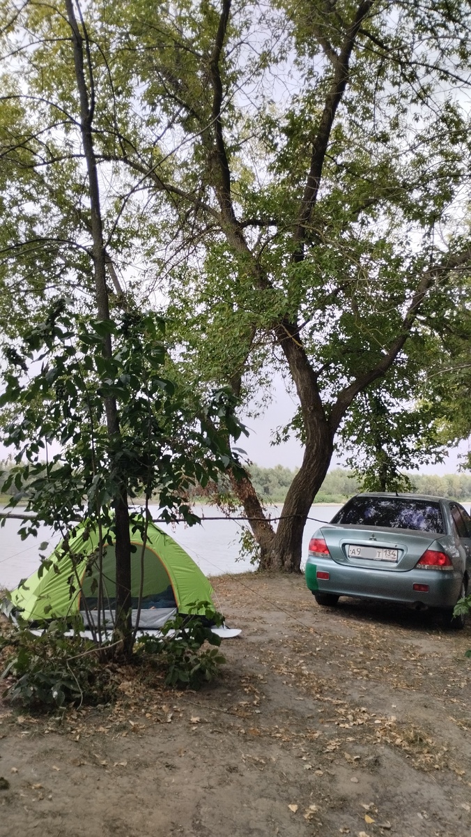 Палатка для ночёвки, фото автора