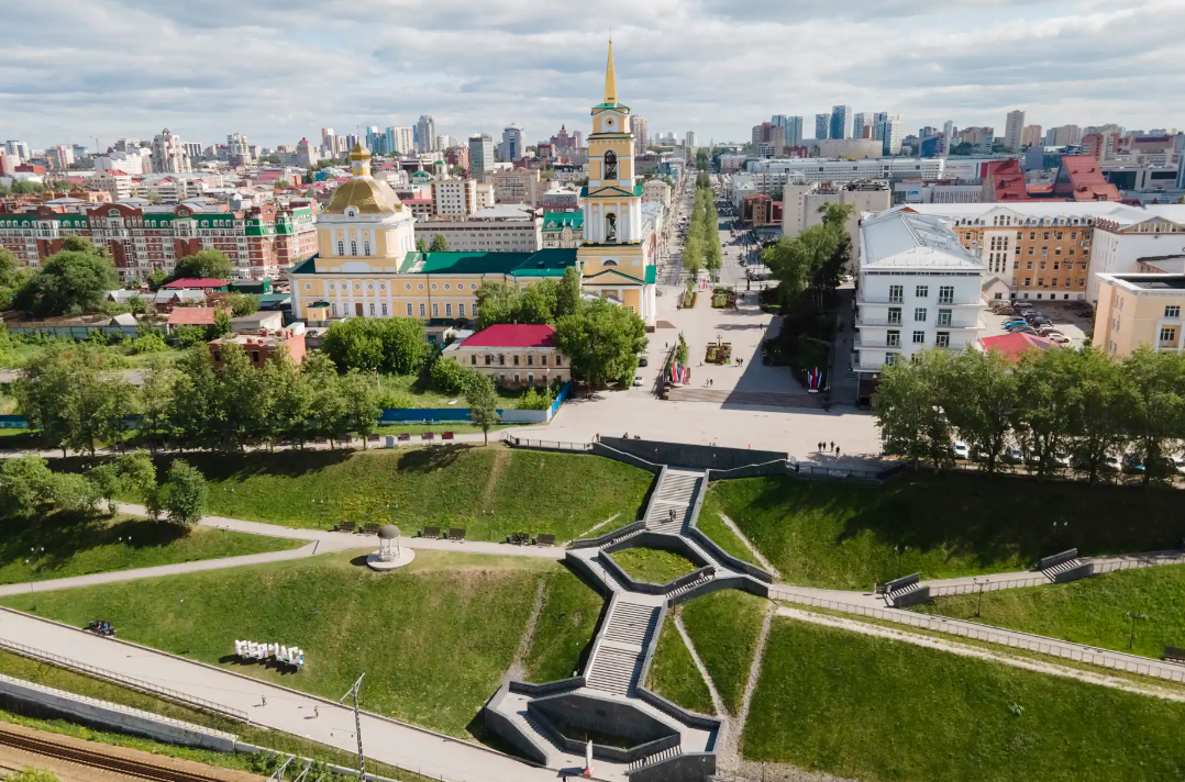 Вид на Пермь