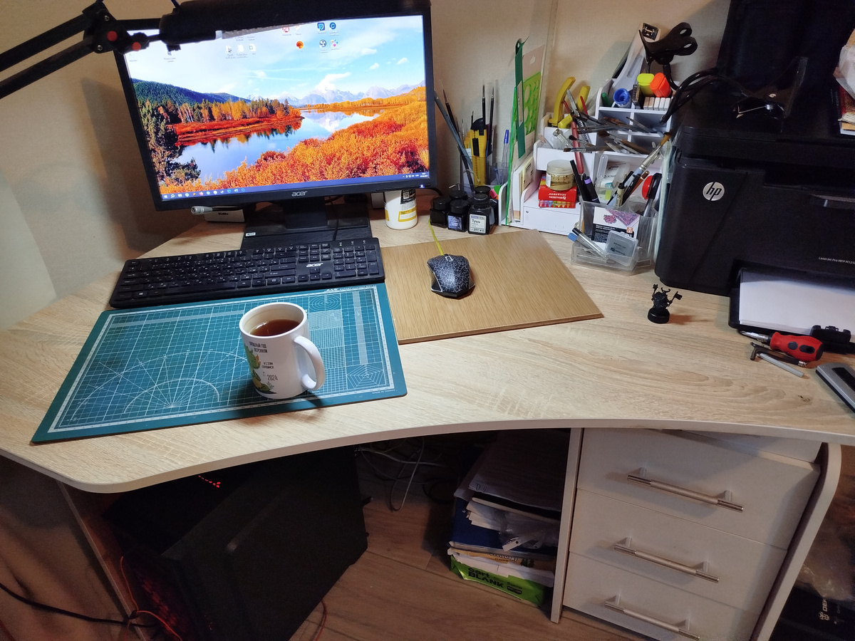 Чашка чая или кофе - несомненный и важный атрибут любого моделиста!