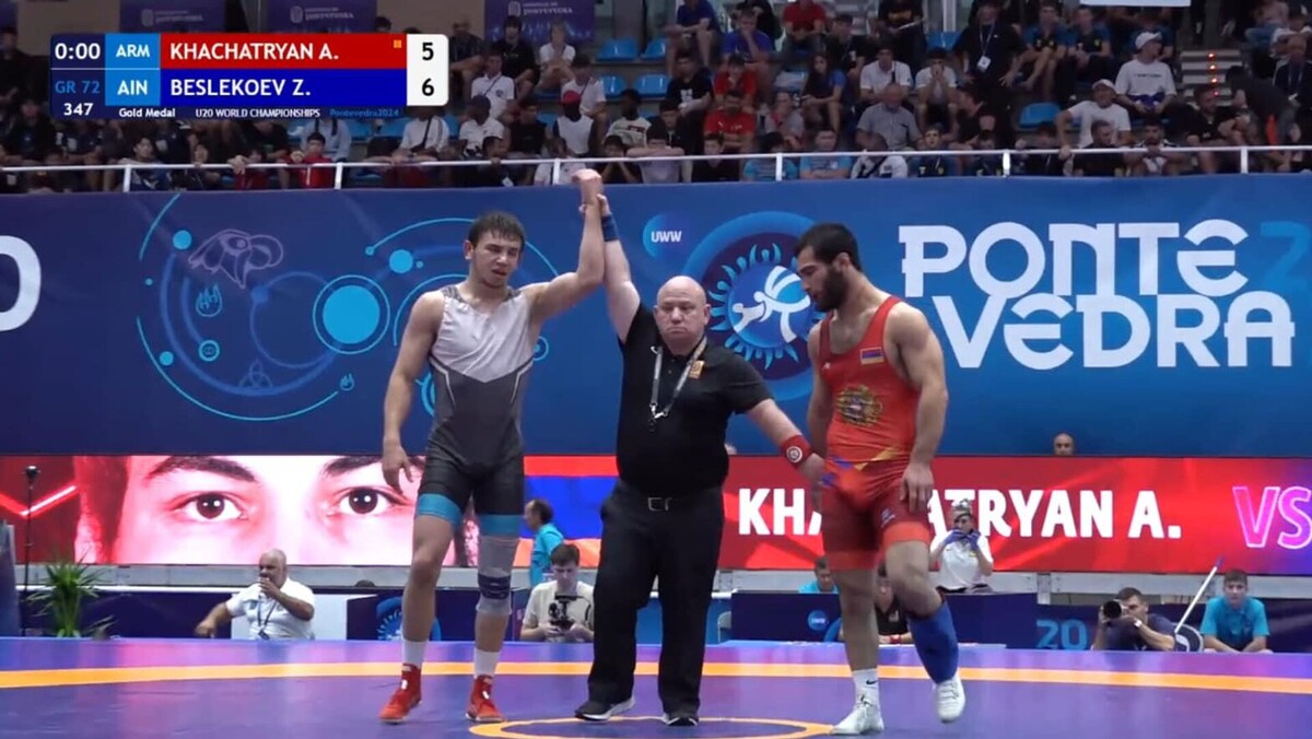 © Photo : press office of the Wrestling - Armenia