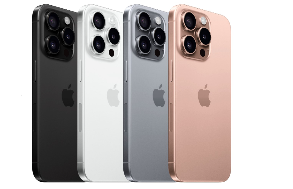 iPhone 16 в разных цветах: