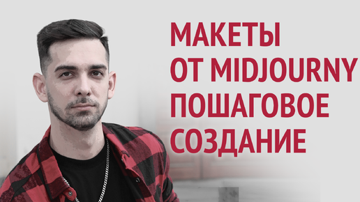 Как создать макет с MidJourny?