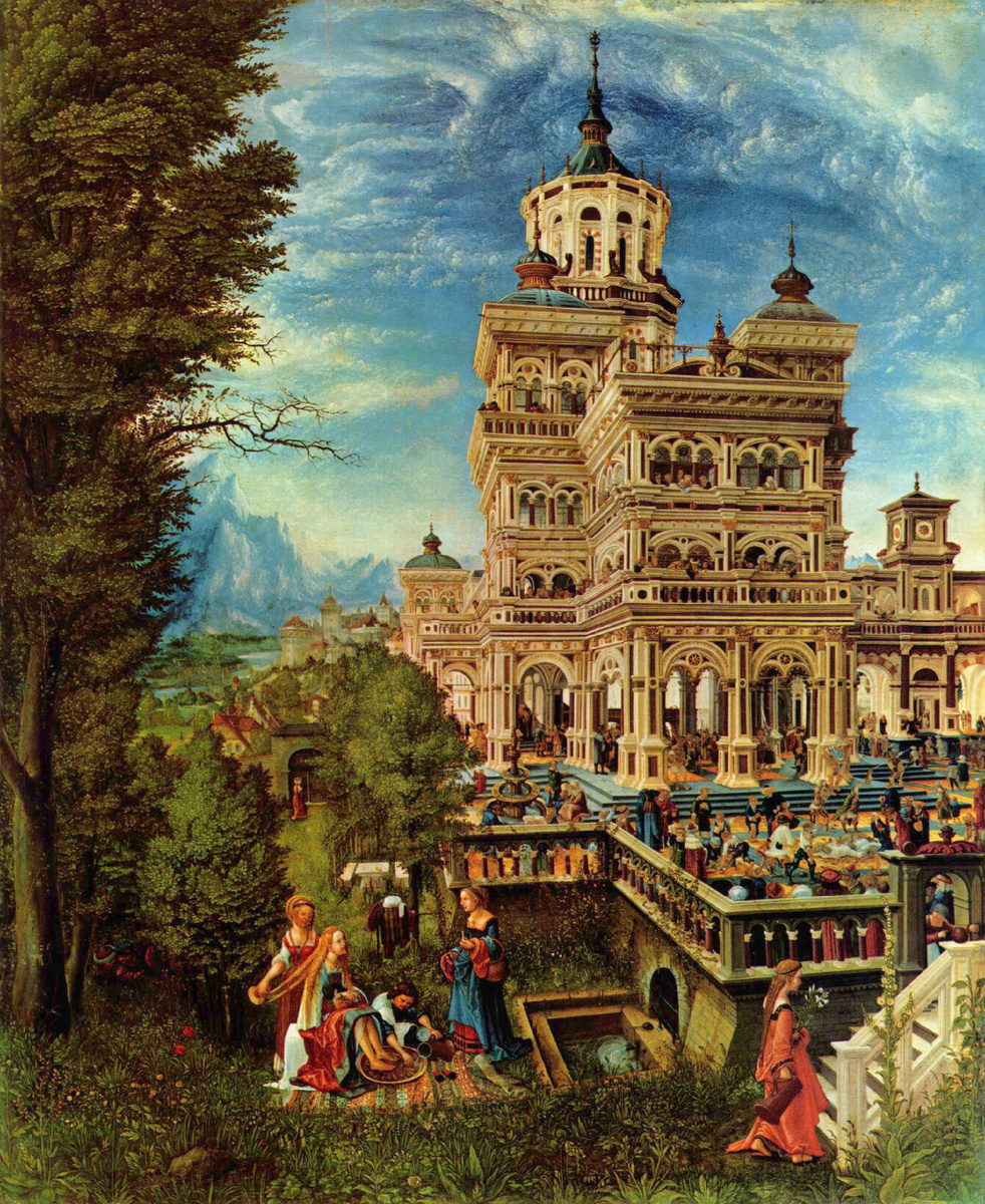 Альбрехт Альтдорфер, Купание Сусанны, 1526 