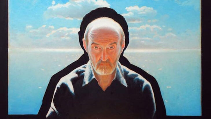    Эрик Булатов "Автопортрет", 2011. Фото: сообщество "Психоделия по-советски" Вконтакте