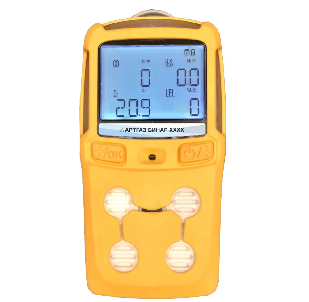 Четырехканальный газоанализатор