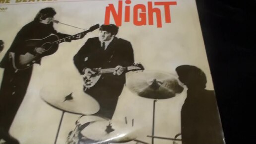 0088 Рок рариететы Beatles A Hard Day's Night Odeon Stereo Japan 2ns press (red vinyl) Ничего не продаю