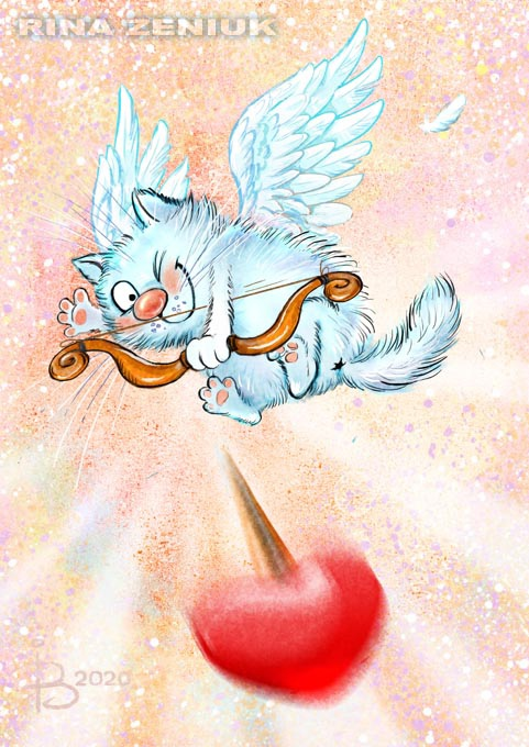 очаровательные коты Рины Зенюк