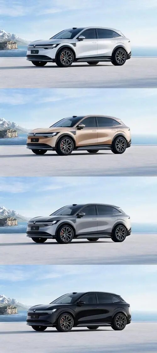 Цвет внешнего вида Zeekr 7X