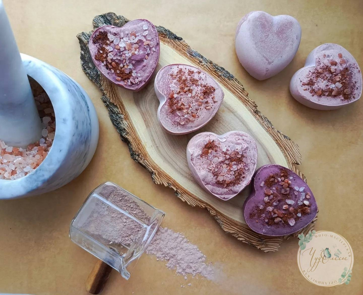 Натуральное мыло с Гималайской солью. "Фито-мастерская Чудолесье"