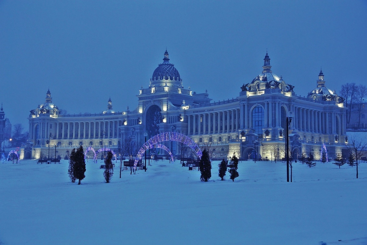 Казань зимой