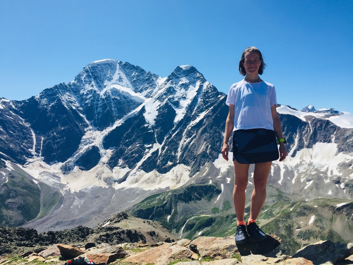 Второй выезд на гонку, июль 2019г. "Эльбрус-рейс" на 110км. Тоже было страшновато, но уже попроще. 