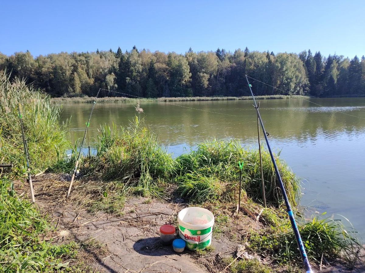 начало рыбалки