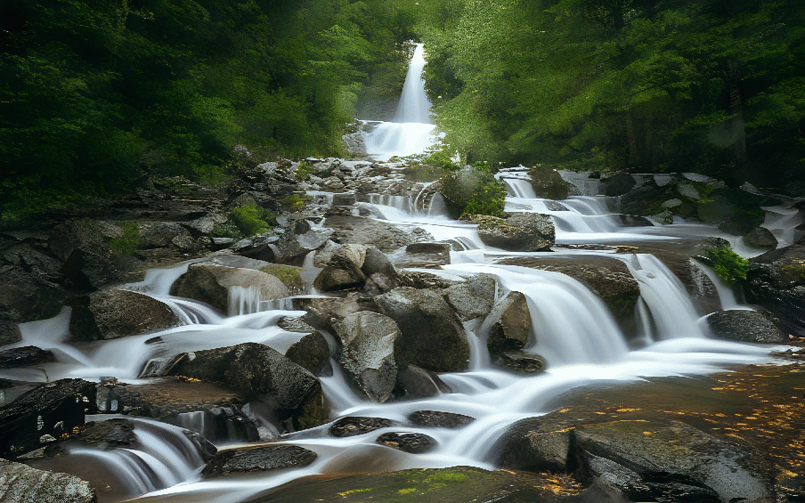 водопад  Молочный 43.483567, 40.558770