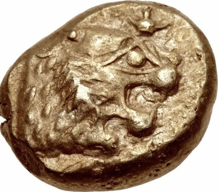 Первая чеканная монета 