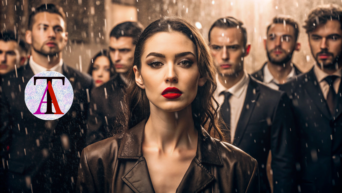 Вся эта толпа не скинулась ей даже на зонт. Садисты