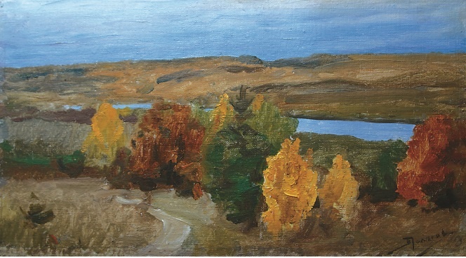 Василий Поленов. Ока осенью. 1903. Музей-заповедник В.Д. Поленова 