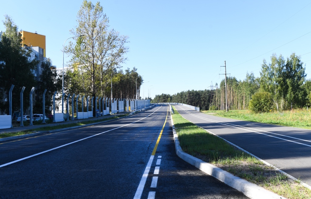 В Твери открыли движение по новому путепроводу на улице Фрунзе