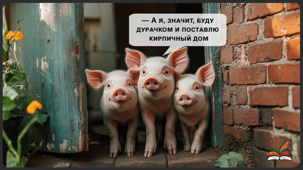 Три поросёнка - Современная сказка   