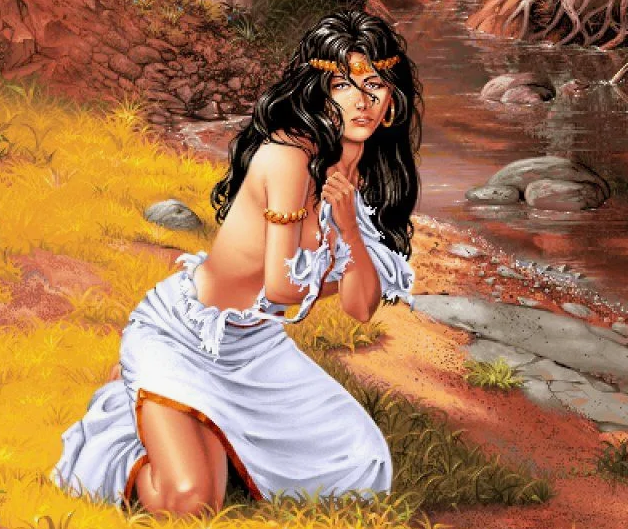 Пленная индианка