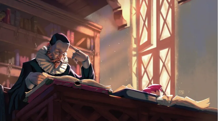 Бухгалтер в фэнтези (арт nodiceunrolled.com).