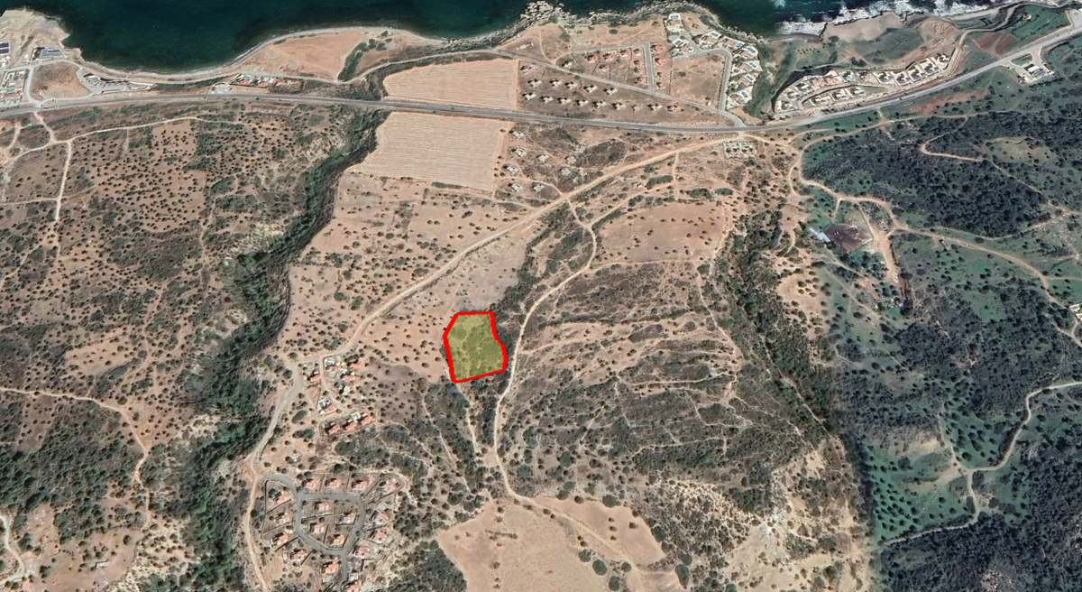 2.5 Donum of land for sale in Esentepe near Korineum Golf & Country Club.