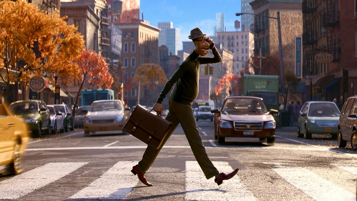 Кадр из мультфильма "Душа" ("Soul" by Pixar)