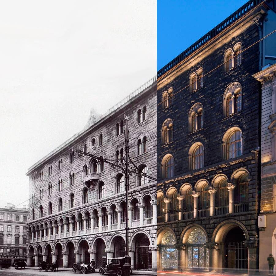 Дом Вавельберга со стороны Невского проспекта