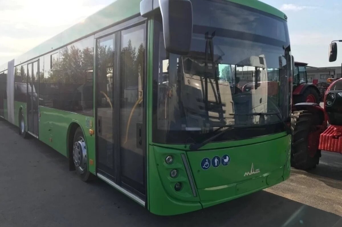    32 городских автобуса особо большого класса поступят в Псковскую область