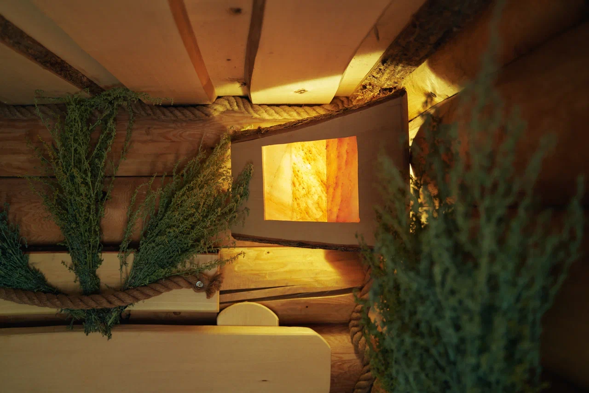 Частная баня с печью Авангард 