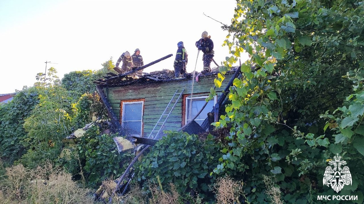 В пожаре никто не пострадал