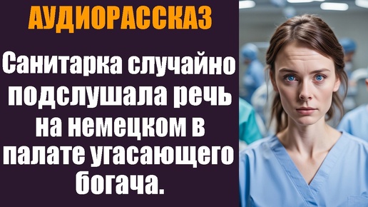 Санитарка случайно подслушала речь на немецком в палате угасающего богача.