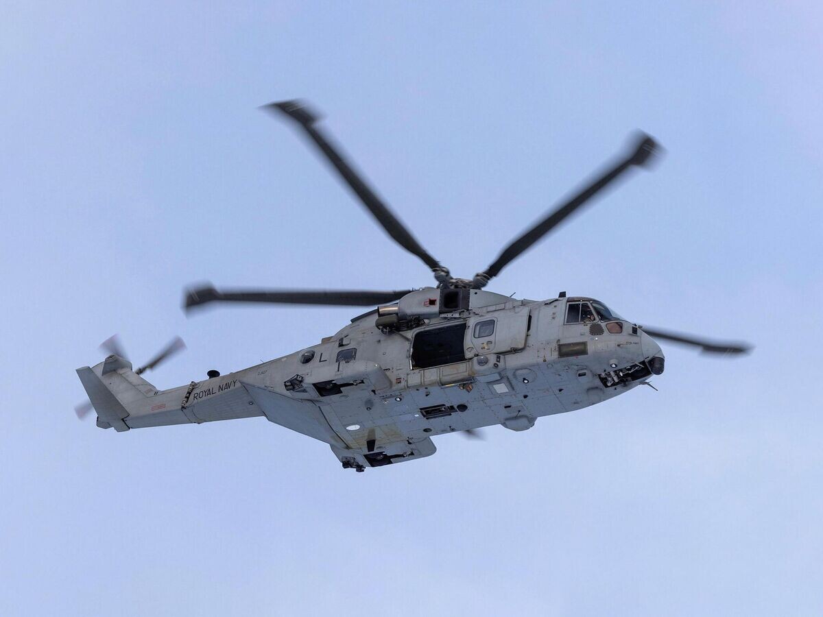    Вертолет Merlin Mk4 ВМС Великобритании© Фото : UK MOD © Crown copyright 2024