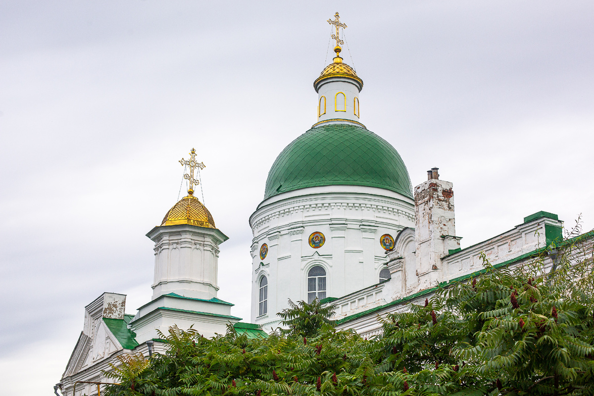 Троицкий храм. Рабочий посёлок Тума, Клепиковский район. Рязанская область. Фото автора статьи 
