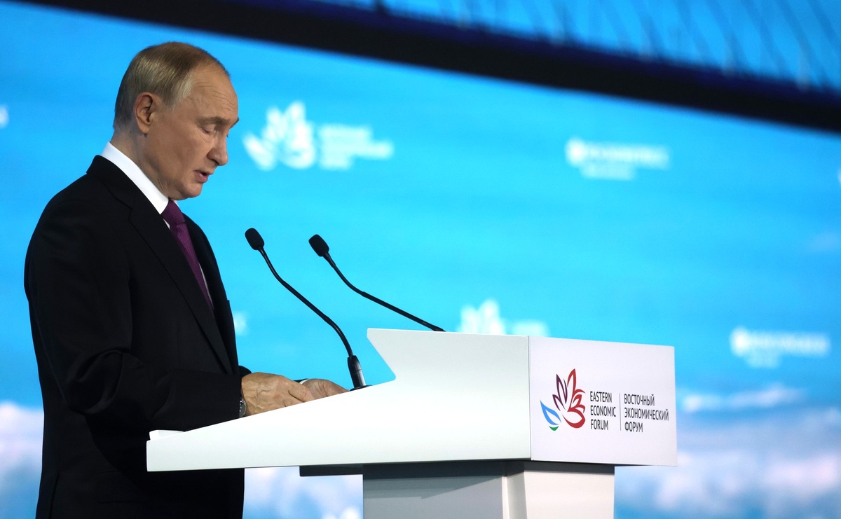 Выступление Путина было посвящено укреплению Дальнего Востока.  Фото: пресс-служба Администрации президента / kremlin.ru