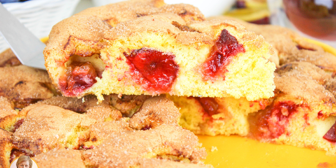 Воздушная Шарлотка со СЛИВАМИ! Лёгкий сочный пирог со сливами