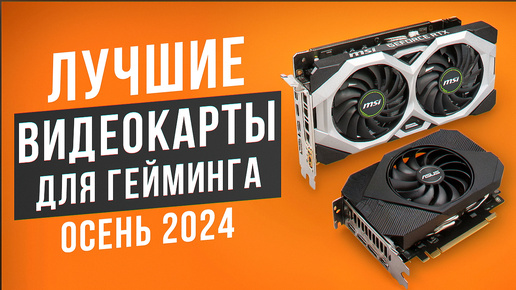 Лучшие бюджетные видеокарты для игр. Рейтинг видеокарт NVIDIA и AMD в 2024 году!