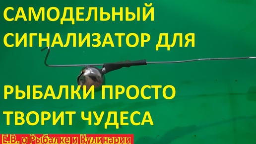 ЭТОТ СЕКРЕТНЫЙ СИГНАЛИЗАТОР ПОКЛЕВКИ ПОКАЗАЛ МНЕ ОДИН ХИТРЫЙ ДЕД, КОТОРЫЙ ВСЕГДА ЛОВИТ РЫБУ МЕШКАМИ.