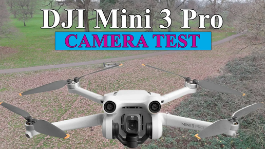 DJI Mini 3 Pro - Тест камеры квадрокоптера (Пример видео) | 4K (3840x2160) 60fps