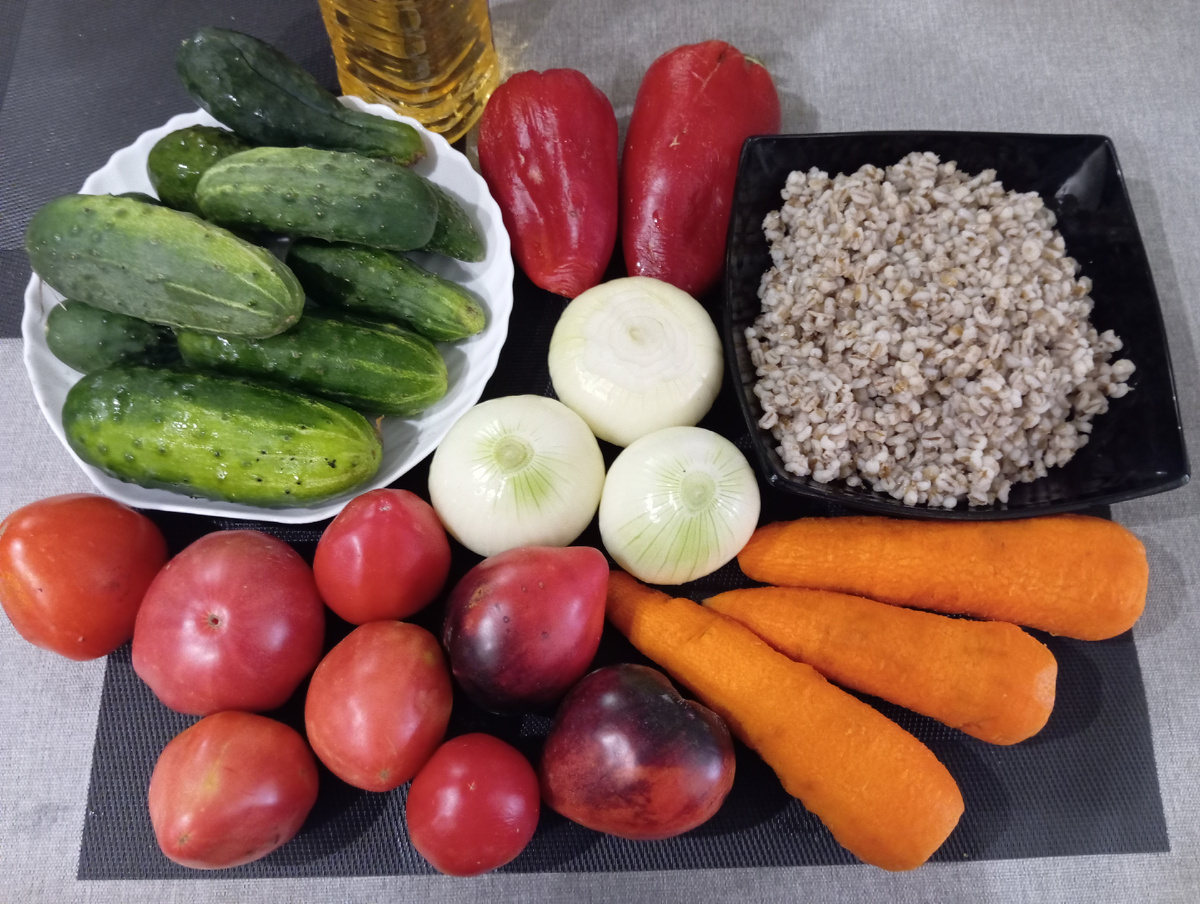 Набор вкусных и красивых продуктов для вкусного супчика)))