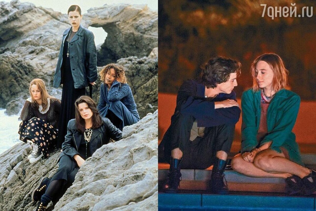 «Колдовство», 1996; «Леди Берд», 2017. Фото: кадры из фильмов