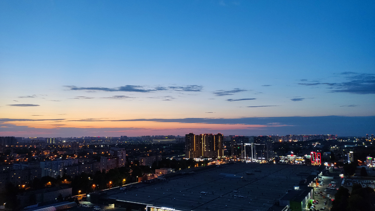 Краснодар. Вид сверху