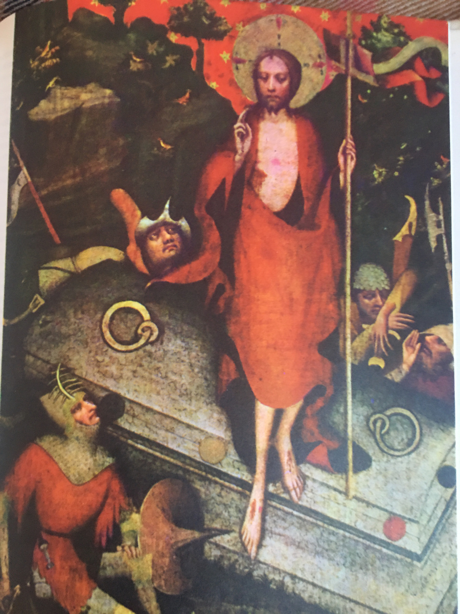 Мастер Тржебоньского алтаря "Воскресение Христа" 1380-90 г Прага