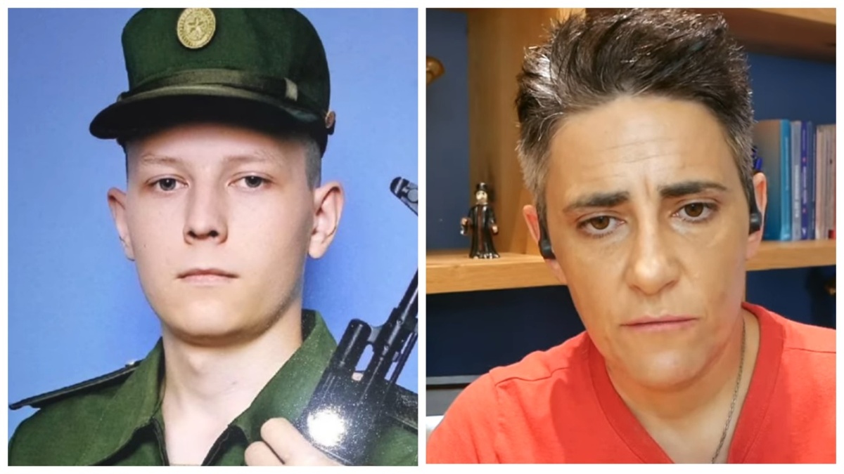 Елена Погребижская слушает историю Жени Демина, ей трудно скрыть эмоции