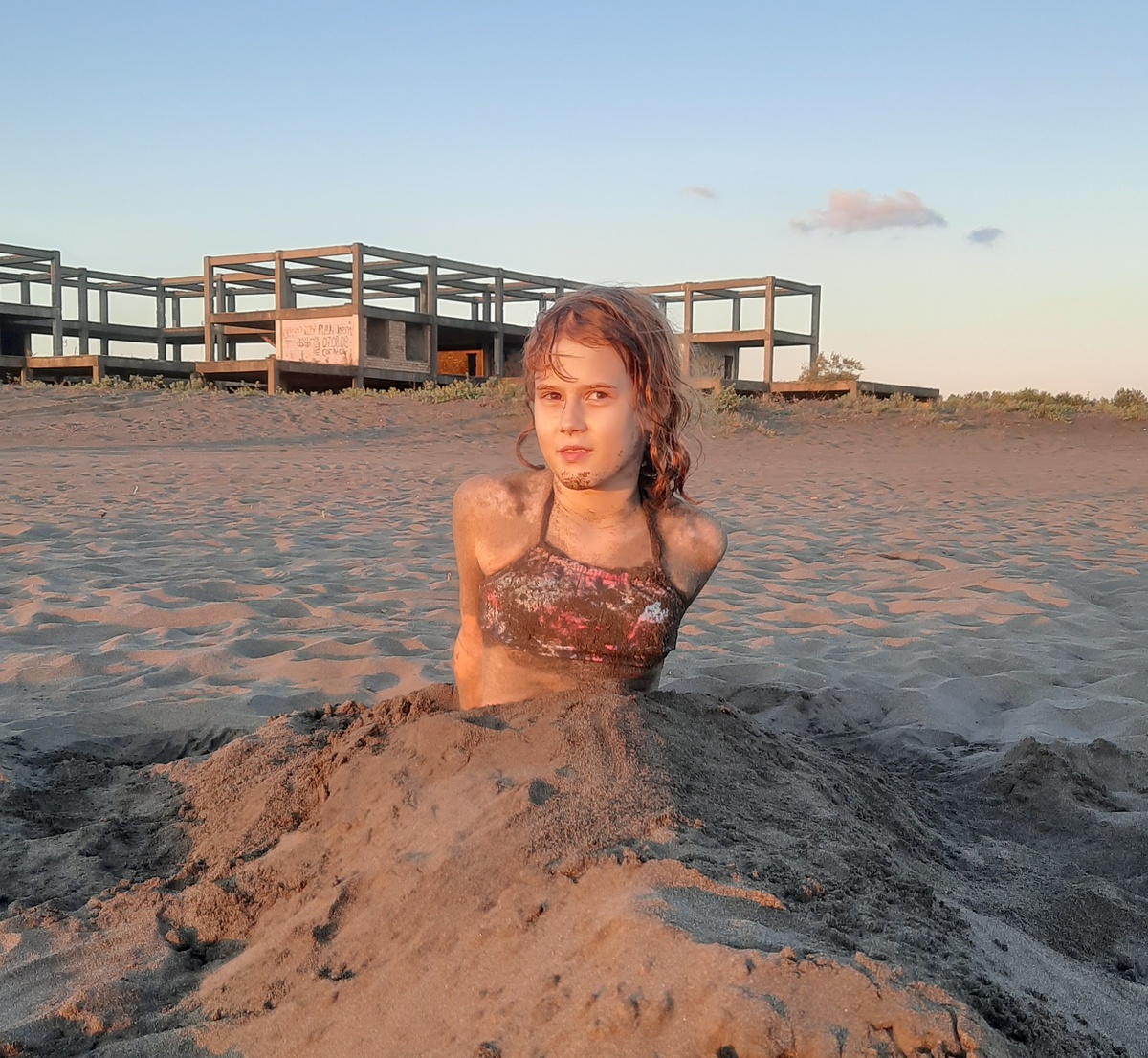 В магнитных песках. Грузия. Черноморское побережье 