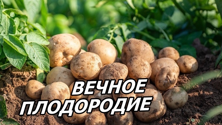 Вот такой отменный картофель можно вырастить, даже не меняя грядку