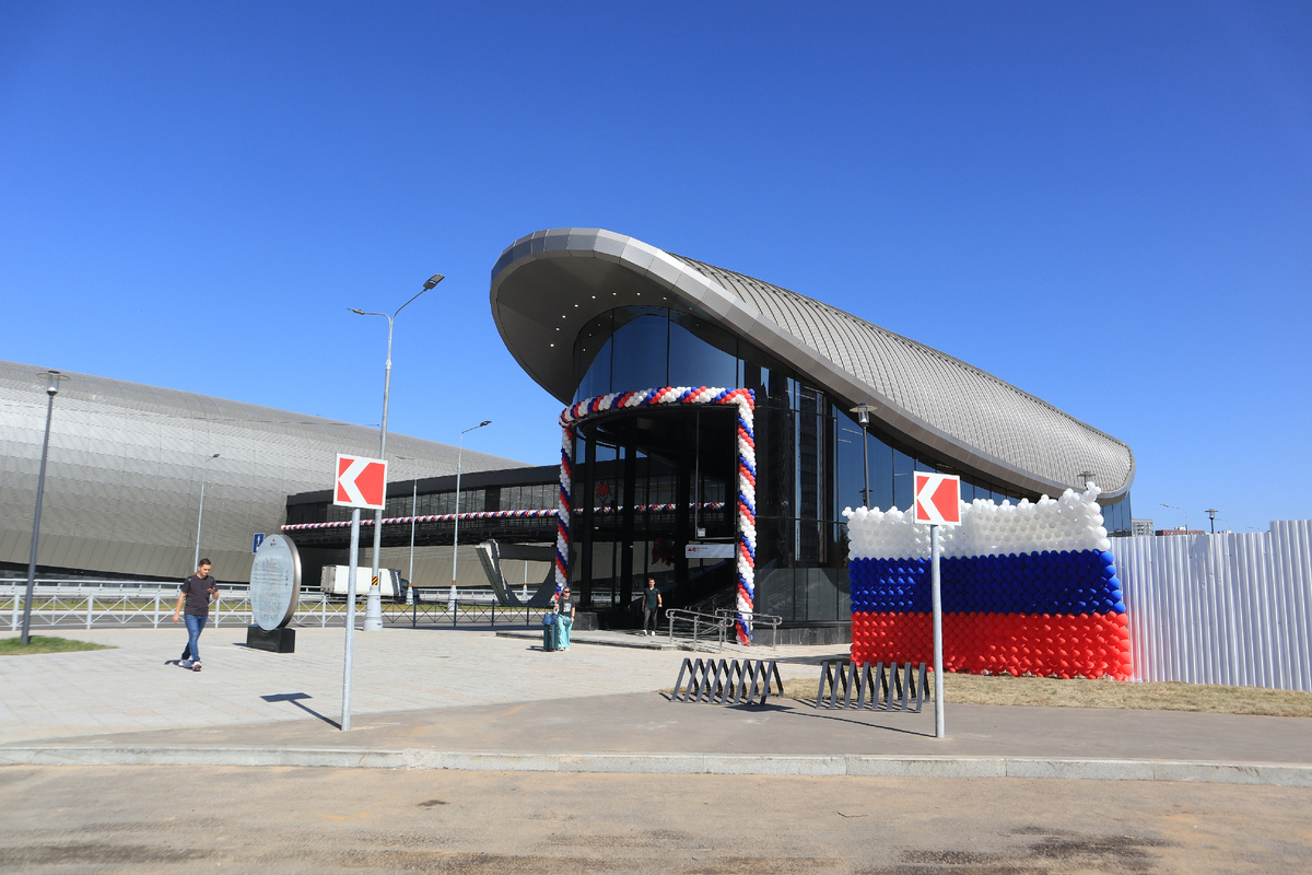 Потапово - новая станция метро среди широкой автомагистрали -29
