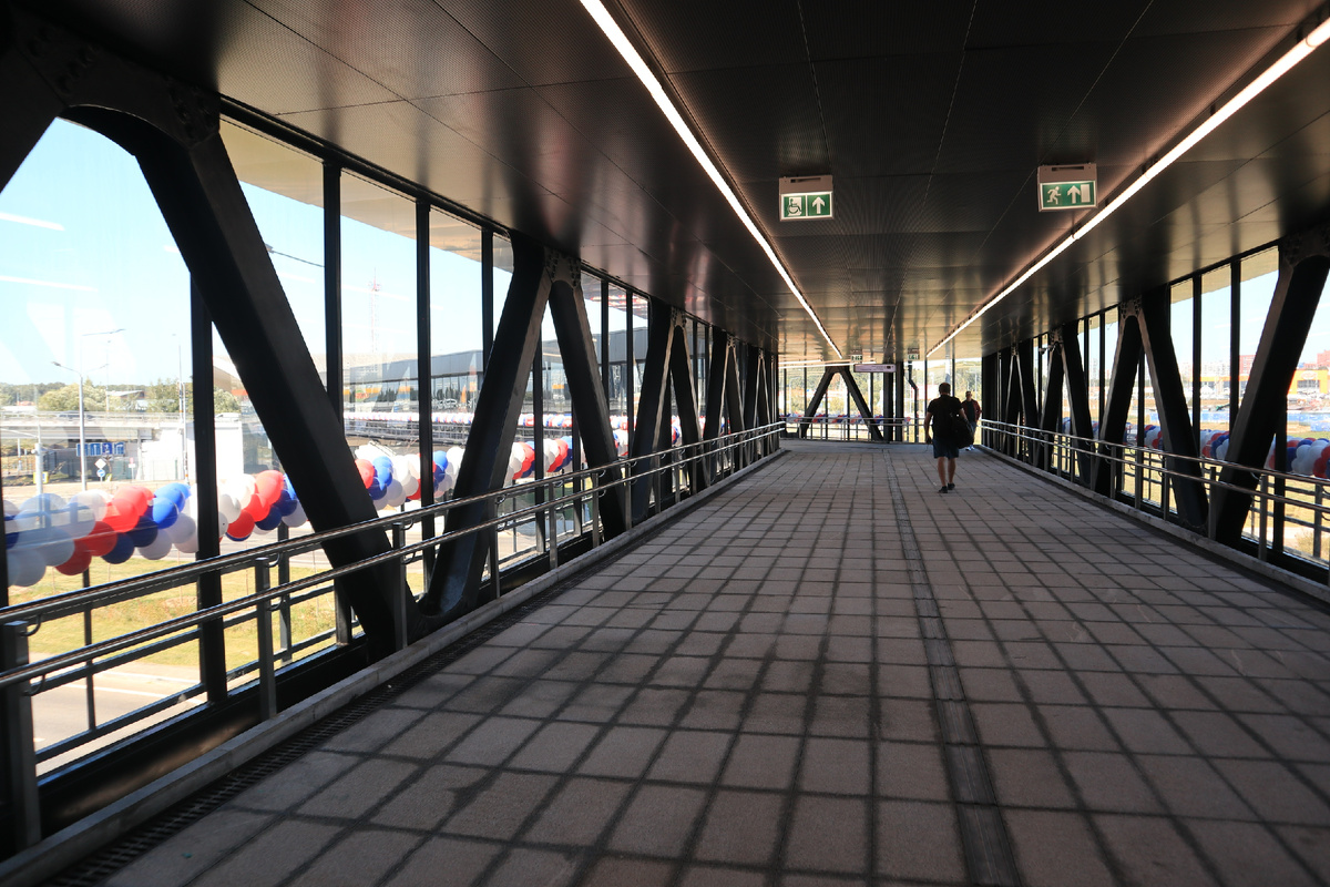 Потапово - новая станция метро среди широкой автомагистрали -33